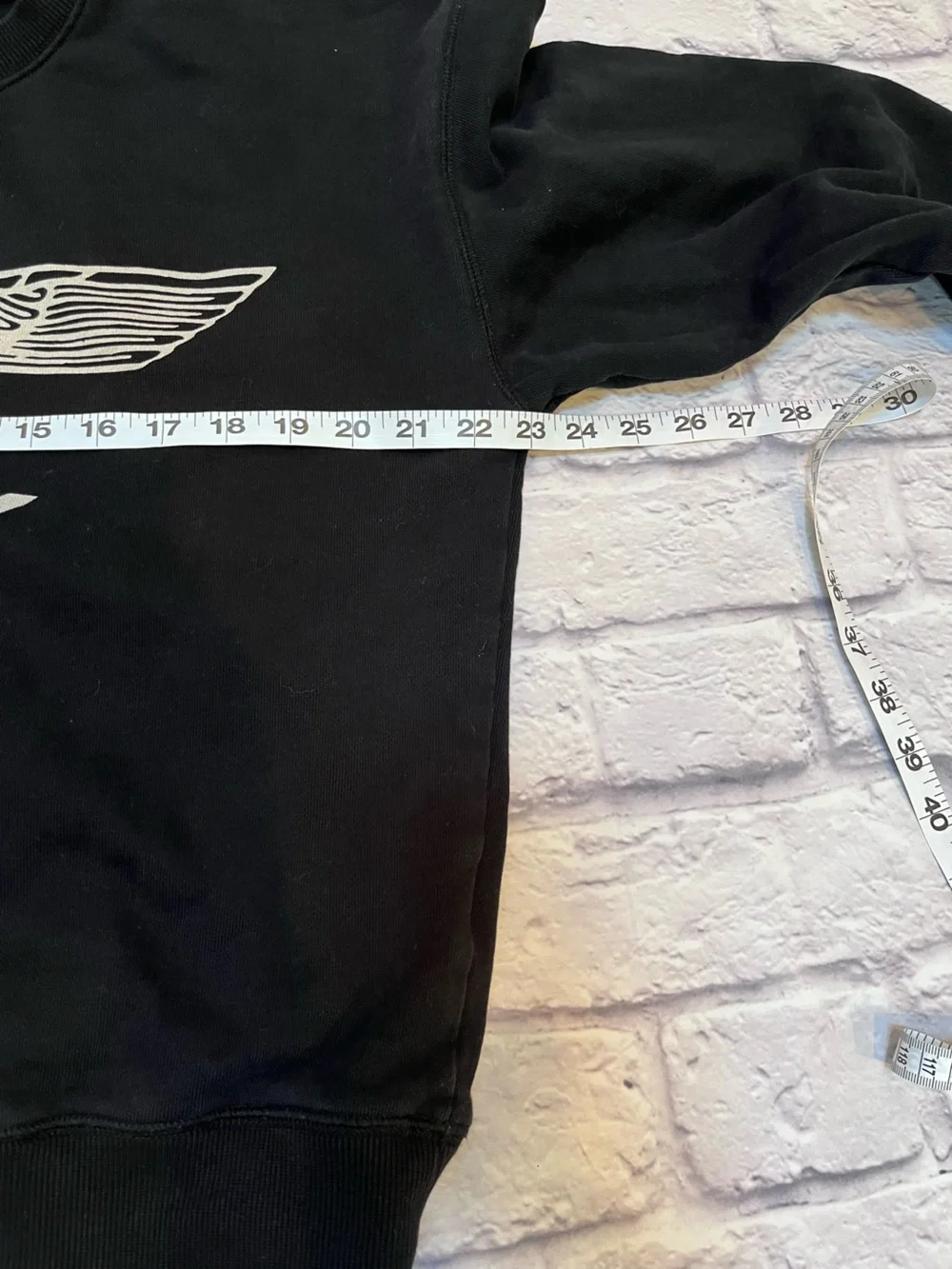 BOY LONDON black white logo crewneck 100% cotton sweatshirt streetwear unisex M